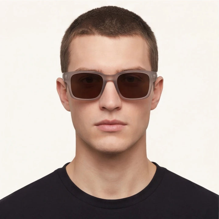 Havana Shift Polarized Sunglasses - Silver Leopard - lightweight frame - Brondals - Image 7