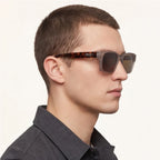 Havana Shift Polarized Sunglasses - Silver Leopard - summer accessories - Brondals - Image 9
