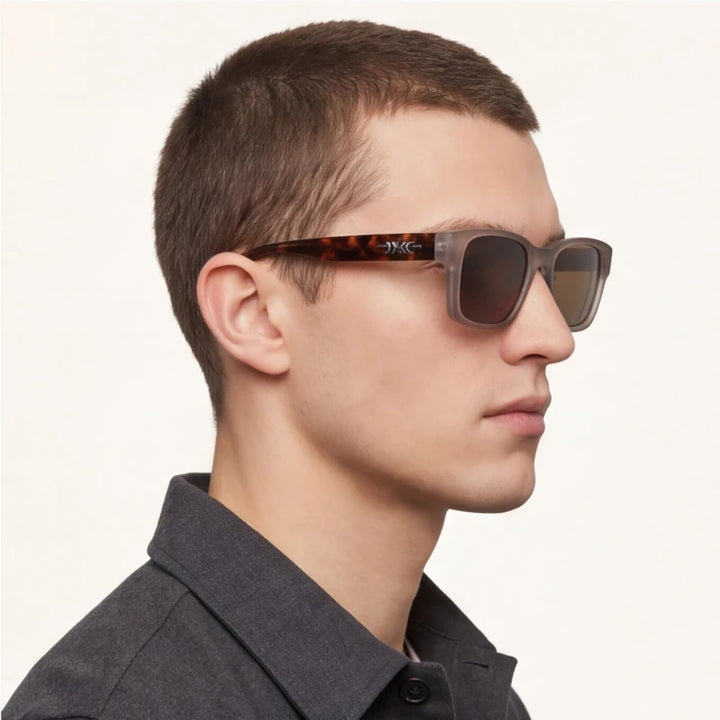 Havana Shift Polarized Sunglasses - Silver Leopard - summer accessories - Brondals - Image 9