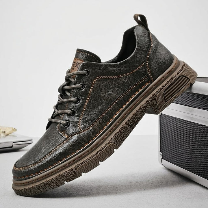 Marret Leather Sneakers - chunky sole - Brondals - Image 5