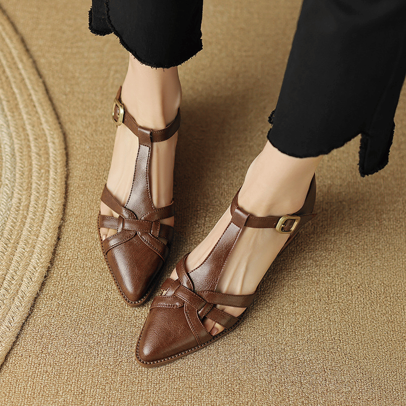 Tacones Seren con tira en T