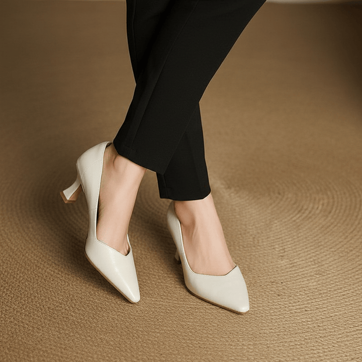 Veyra Genuine Leather Heels