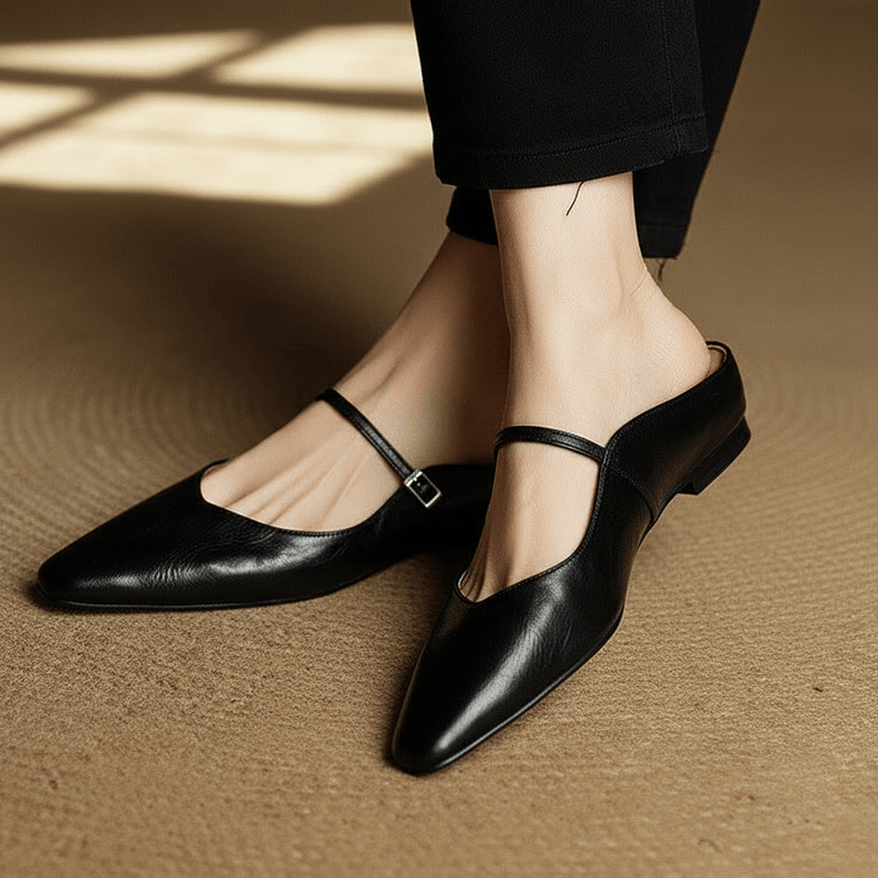 Verona Genuine Leather Mules
