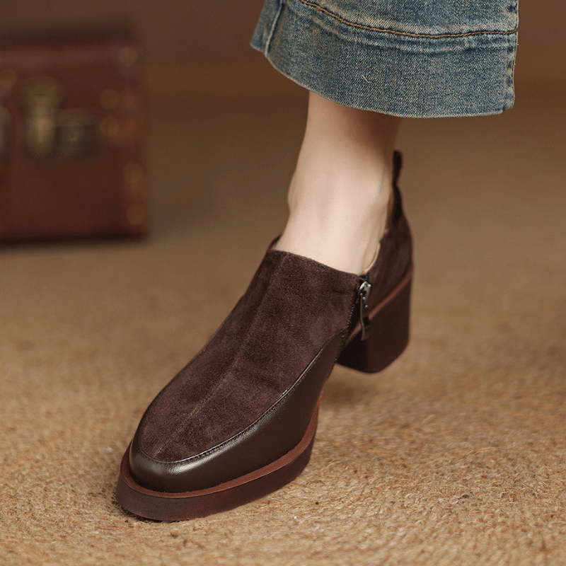 Tacones de ante Maren