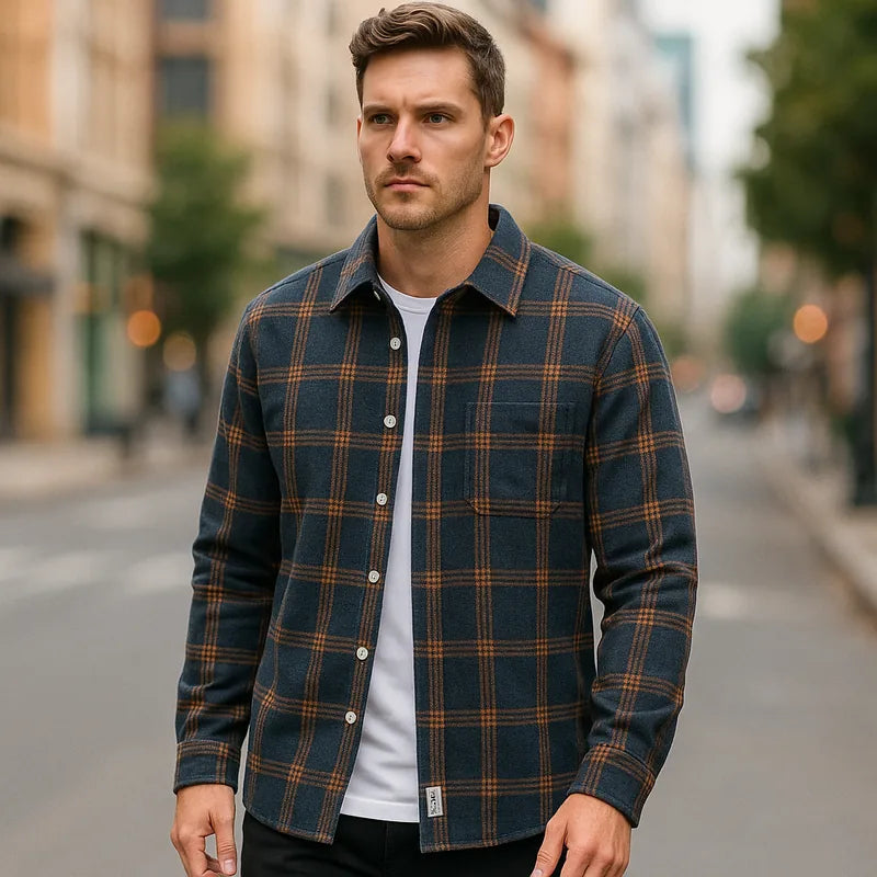 Camisa de franela a cuadros Stonehaven