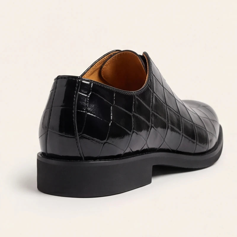 Torino Genuine Leather Loafers - Black - leather loafers - Brondals - Image 5