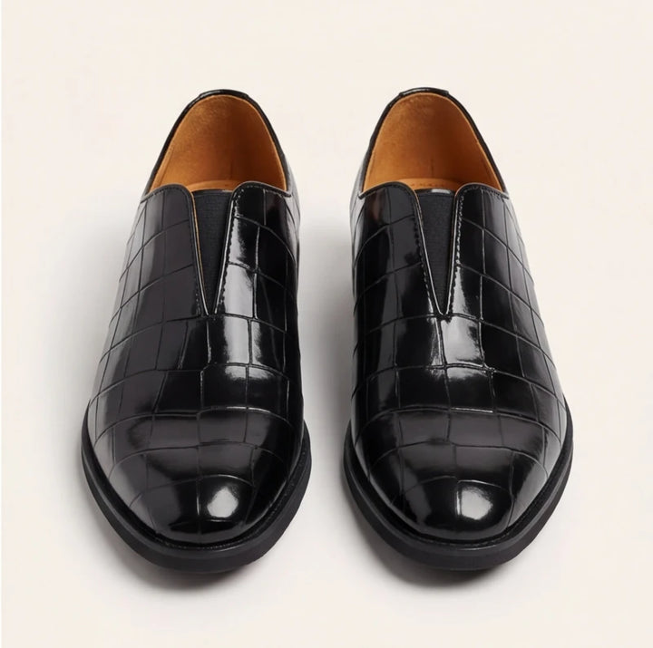 Torino Genuine Leather Loafers - Black - genuine leather - Brondals - Image 3