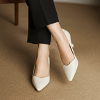 Tacones de cuero genuino Veyra