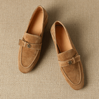 Mocasines de gamuza genuina Felicity