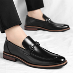 Marcello Italian Leather Loafers - genuine leather - Brondals - Image 7