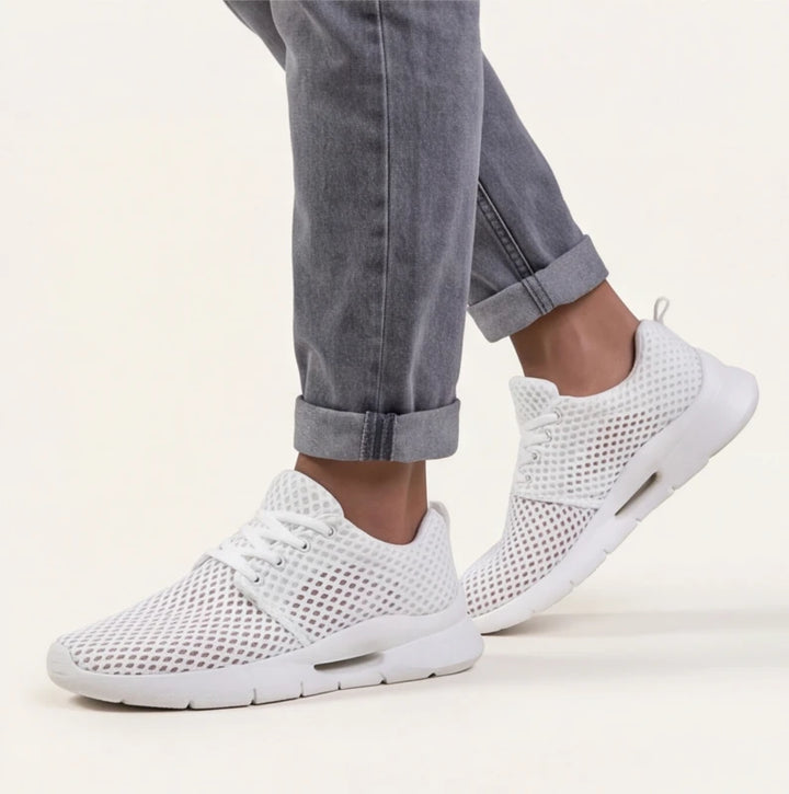 AiroLite Mesh Sneaker - White - casual sneakers - Brondals - Image 5