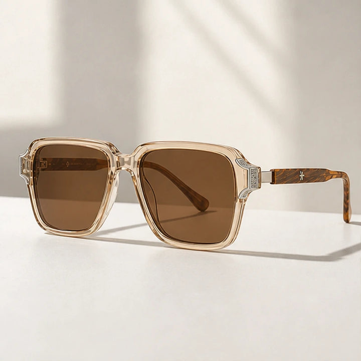Belgravia Retro Sunglasses - Dune - Sunglasses - Brondals - Image 1