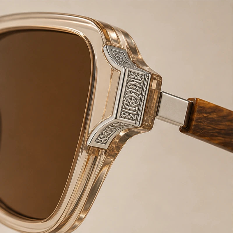 Belgravia Retro Sunglasses - Dune - retro sunglasses - Brondals - Image 3