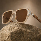 Belgravia Retro Sunglasses - Dune - polarized lenses - Brondals - Image 4