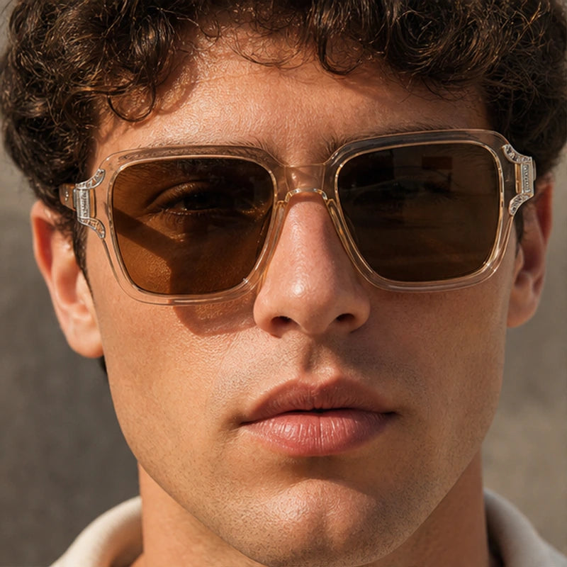 Belgravia Retro Sunglasses - Dune - uv400 protection - Brondals - Image 5