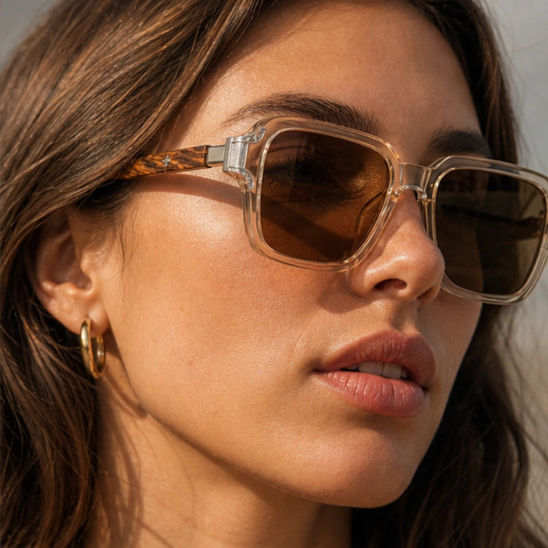 Belgravia Retro Sunglasses - Dune - womens sunglasses - Brondals - Image 7