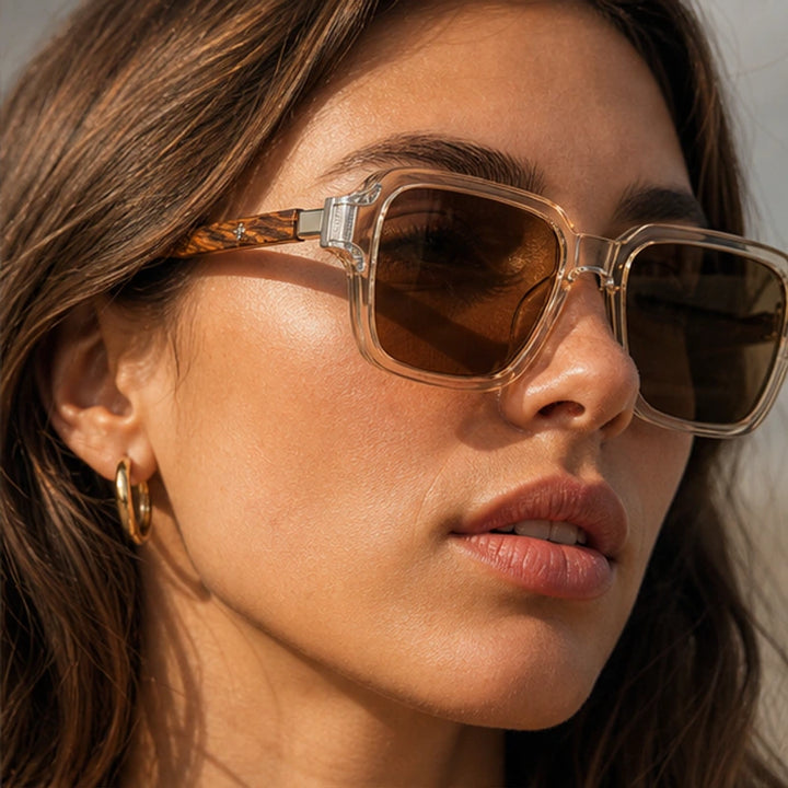 Belgravia Retro Sunglasses - Dune - womens sunglasses - Brondals - Image 7