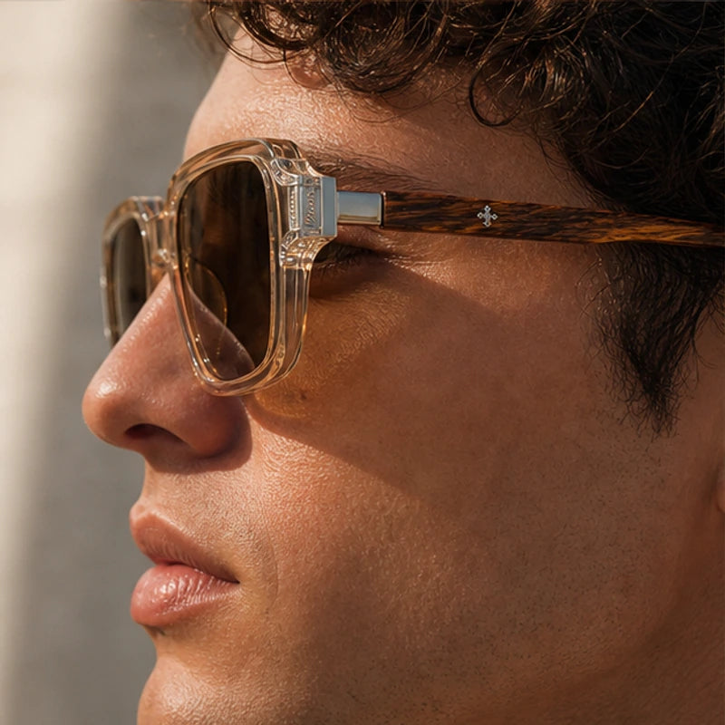Belgravia Retro Sunglasses - Dune - mens sunglasses - Brondals - Image 6