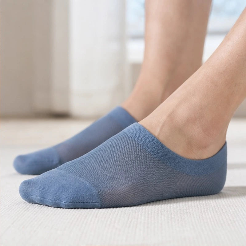 Breathable Reinforced Mesh No-Show Socks