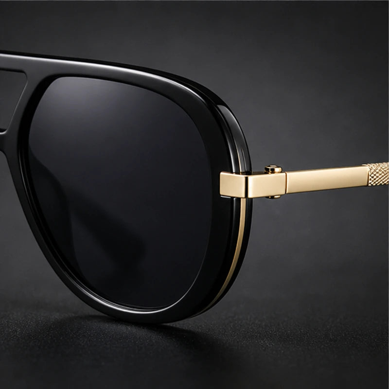 Branley Aviator Sunglasses - Midnight - aviator sunglasses - Brondals - Image 3