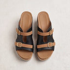 Mellina Platform Sandals - Black - women's sandals - Brondals - Image 2