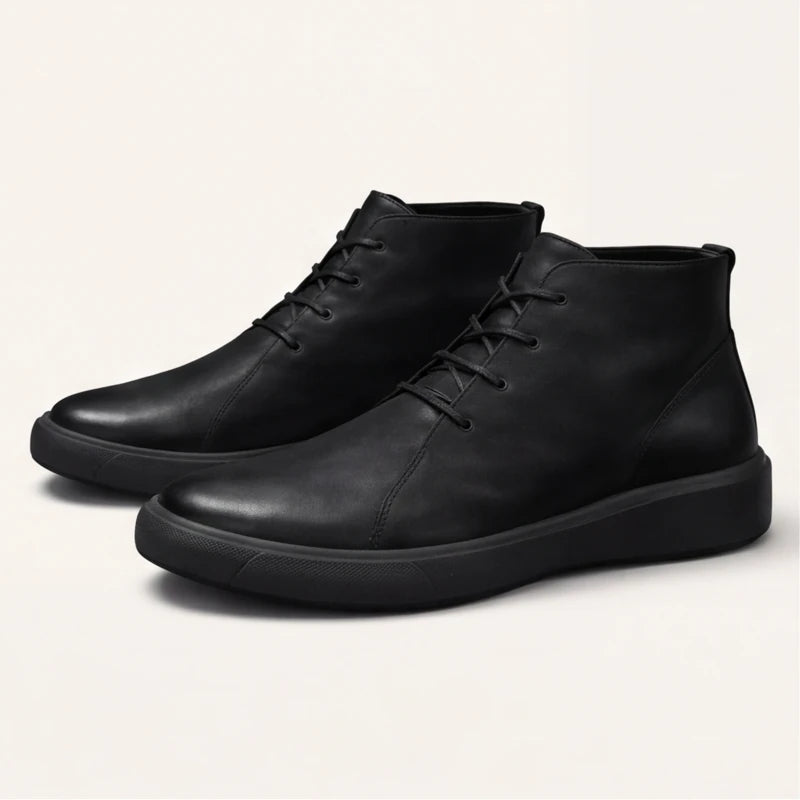 Brineman Leather Shoes - Black - Shoes - Brondals - Image 1