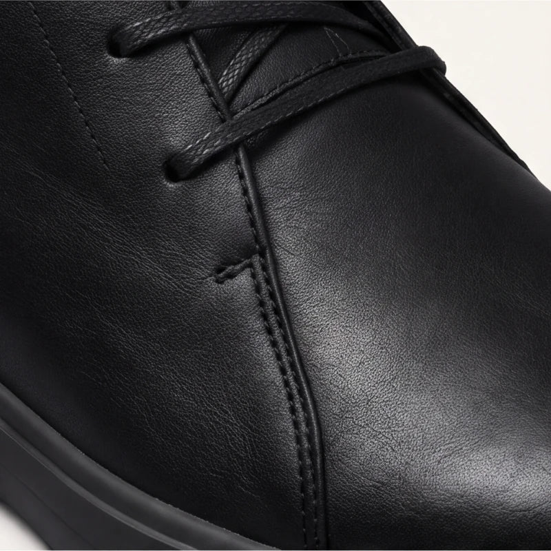Brineman Leather Shoes - Black - ankle shoes - Brondals - Image 4