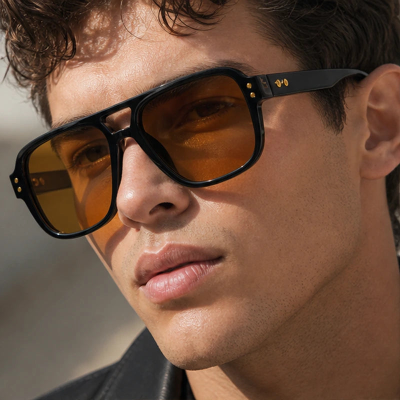 Nava Flex Sunglasses - Hive - square frame - Brondals - Image 4