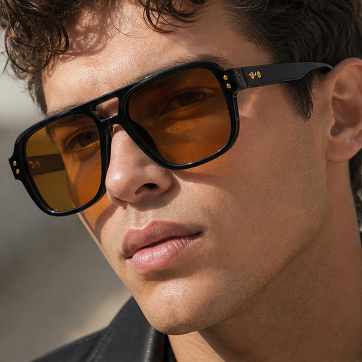 Nava Flex Sunglasses - Hive - square frame - Brondals - Image 4