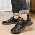 Marret Leather Sneakers - mens sneakers - Brondals - Image 2