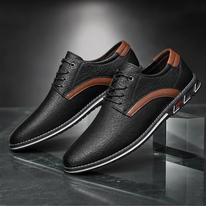 Regent Genuine Leather Shoes - Black - mens shoes - Brondals - Image 2