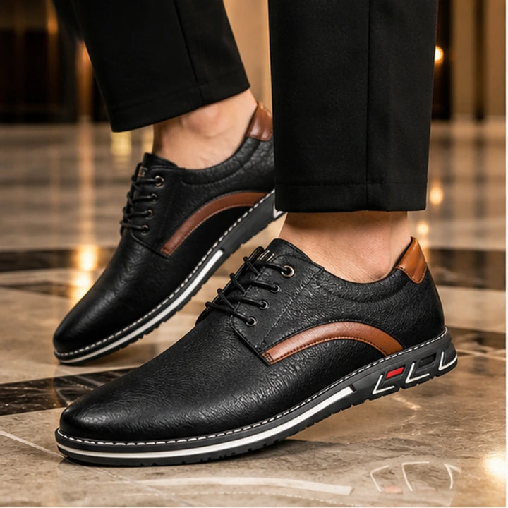 Regent Genuine Leather Shoes - Black - leather shoes - Brondals - Image 3