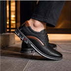 Regent Genuine Leather Shoes - Black - dress shoes - Brondals - Image 4