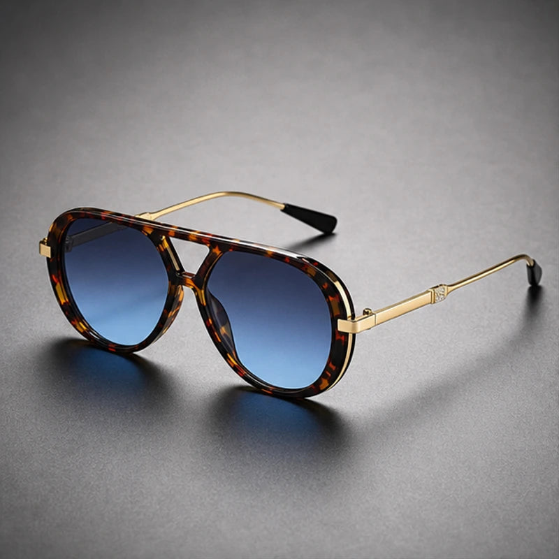 Branley Aviator Sunglasses - Blue - Sunglasses - Brondals - Image 1
