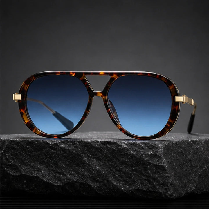 Branley Aviator Sunglasses - Blue - aviator sunglasses - Brondals - Image 3