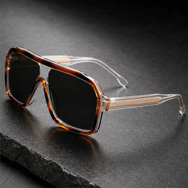 Certra Retro Sunglasses - Tortoise Noir - Sunglasses - Brondals - Image 1
