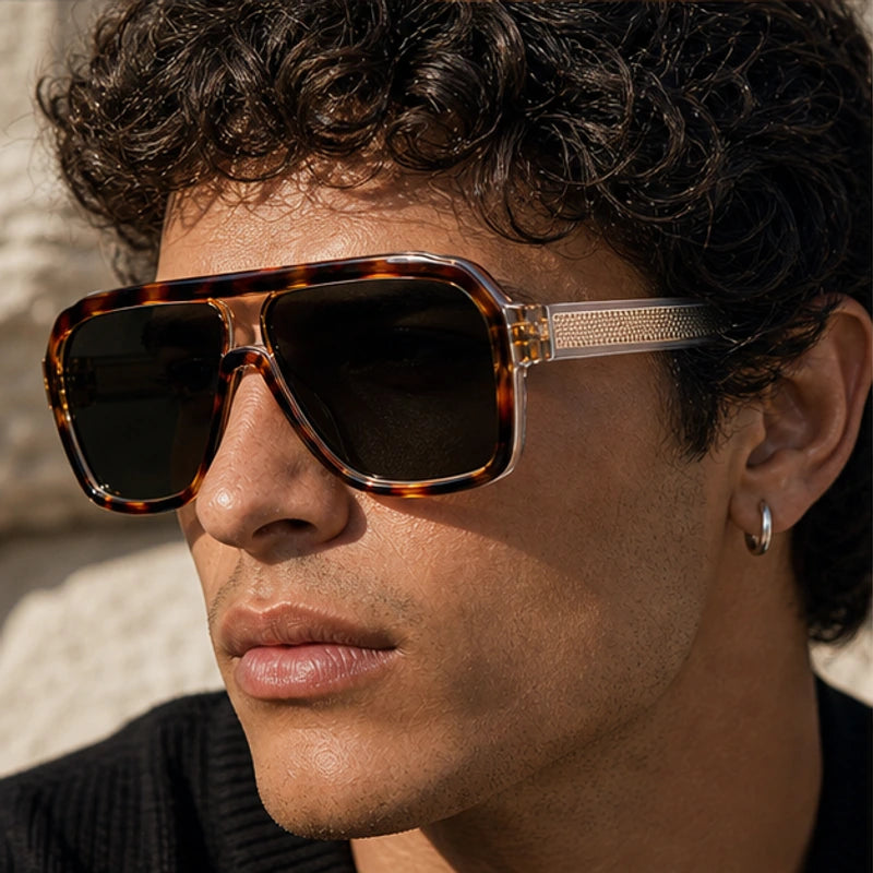 Certra Retro Sunglasses - Tortoise Noir - uv400 - Brondals - Image 6