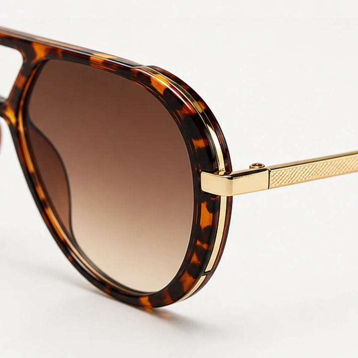 Branley Aviator Sunglasses - Brown - sunglasses - Brondals - Image 2