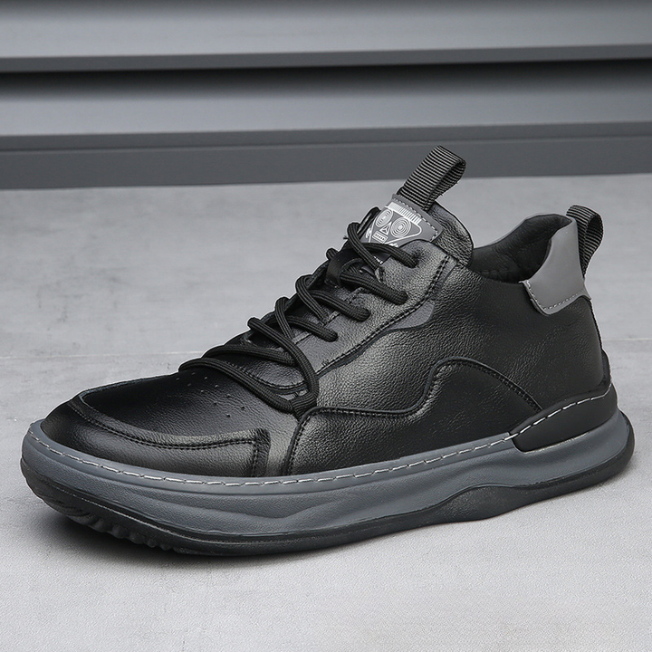 Dellava Italian Genuine Leather Sneakers - mens fashion - Brondals - Image 21