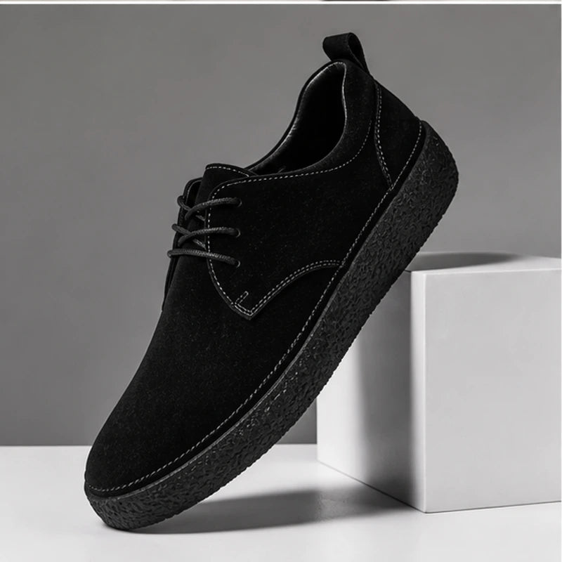 Farrington Suede Shoes - Black - suede shoes - Brondals - Image 3