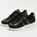 Nova Metallic Comfort Sneaker - Black - Sneakers - Brondals - Image 1