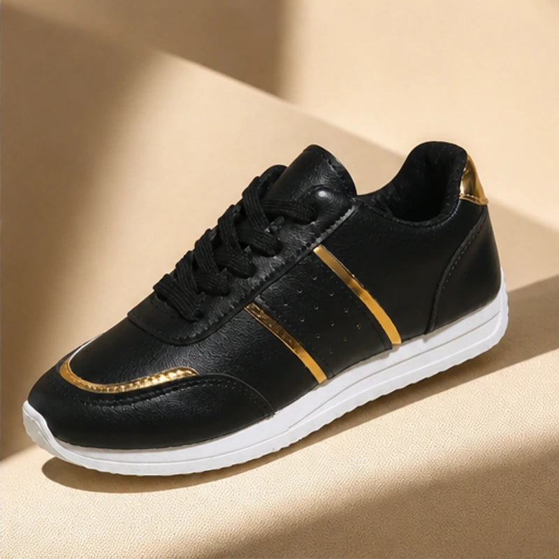 Nova Metallic Comfort Sneaker - Black - sneakers - Brondals - Image 2