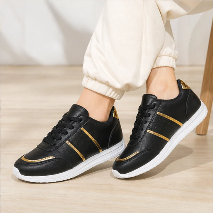 Nova Metallic Comfort Sneaker - Black - casual shoes - Brondals - Image 8
