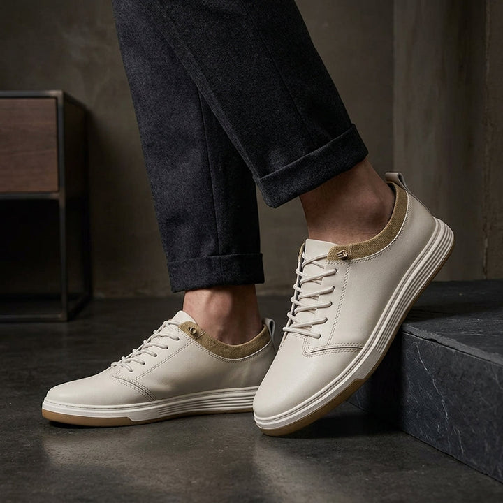 Vinchenco Leather Sneakers - hand stitched shoes - Brondals - Image 5