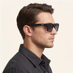 Havana Shift Polarized Sunglasses - Classic Black - summer accessories - Brondals - Image 9