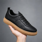 Lehman Leather Sneakers - Black - Sneakers - Brondals - Image 1