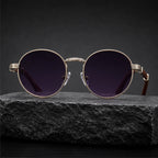 Deventio Retro Sunglasses - Purple - sunglasses - Brondals - Image 2