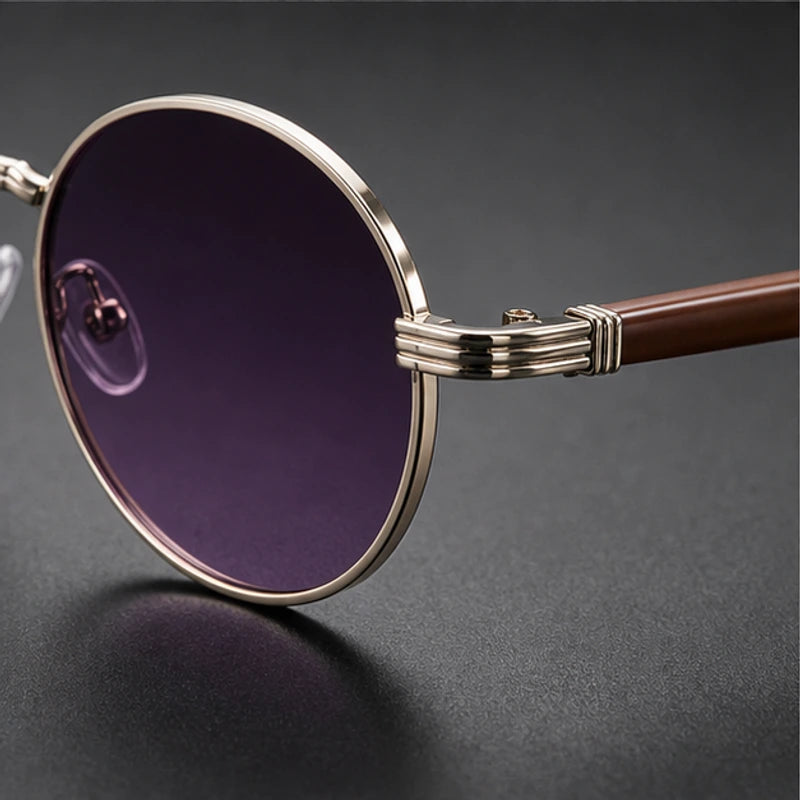 Deventio Retro Sunglasses - Purple - retro sunglasses - Brondals - Image 3