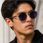 Deventio Retro Sunglasses - Purple - uv400 - Brondals - Image 6