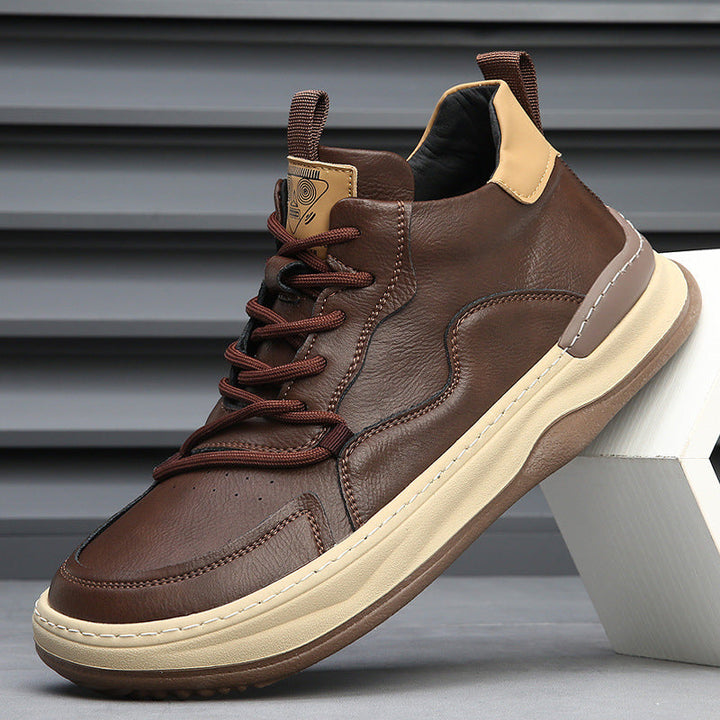 Dellava Italian Genuine Leather Sneakers - comfortable shoes - Brondals - Image 10